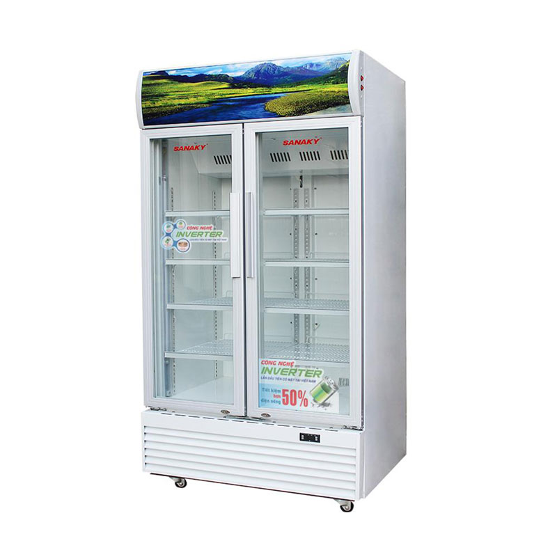 kinh nghiệm mua tủ mát sanaky