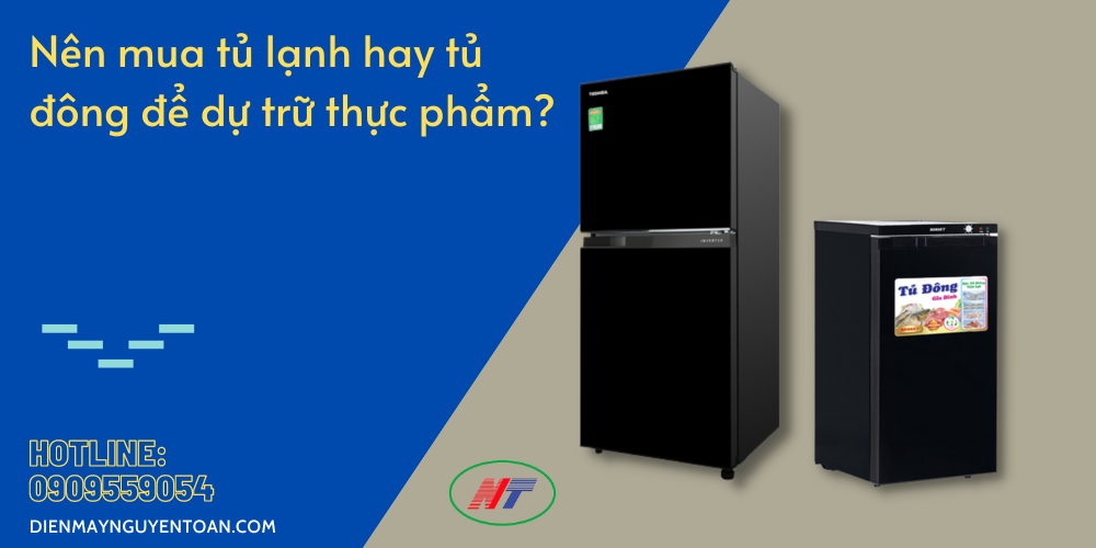 nên mua tủ lạnh hay tủ đông