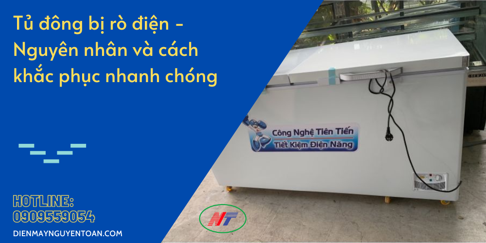 tủ đông bị rò điện