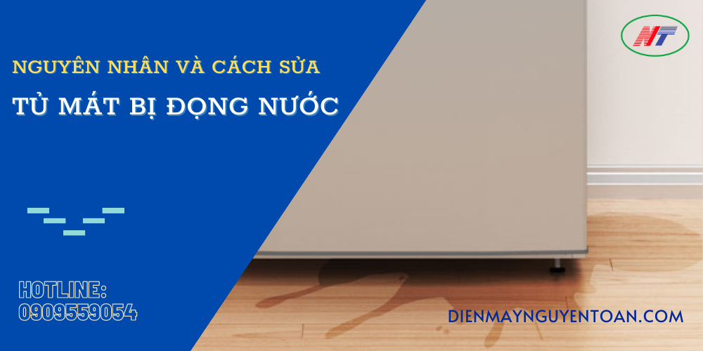 tủ mát bị đọng nước