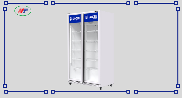 tủ mát sanden 2