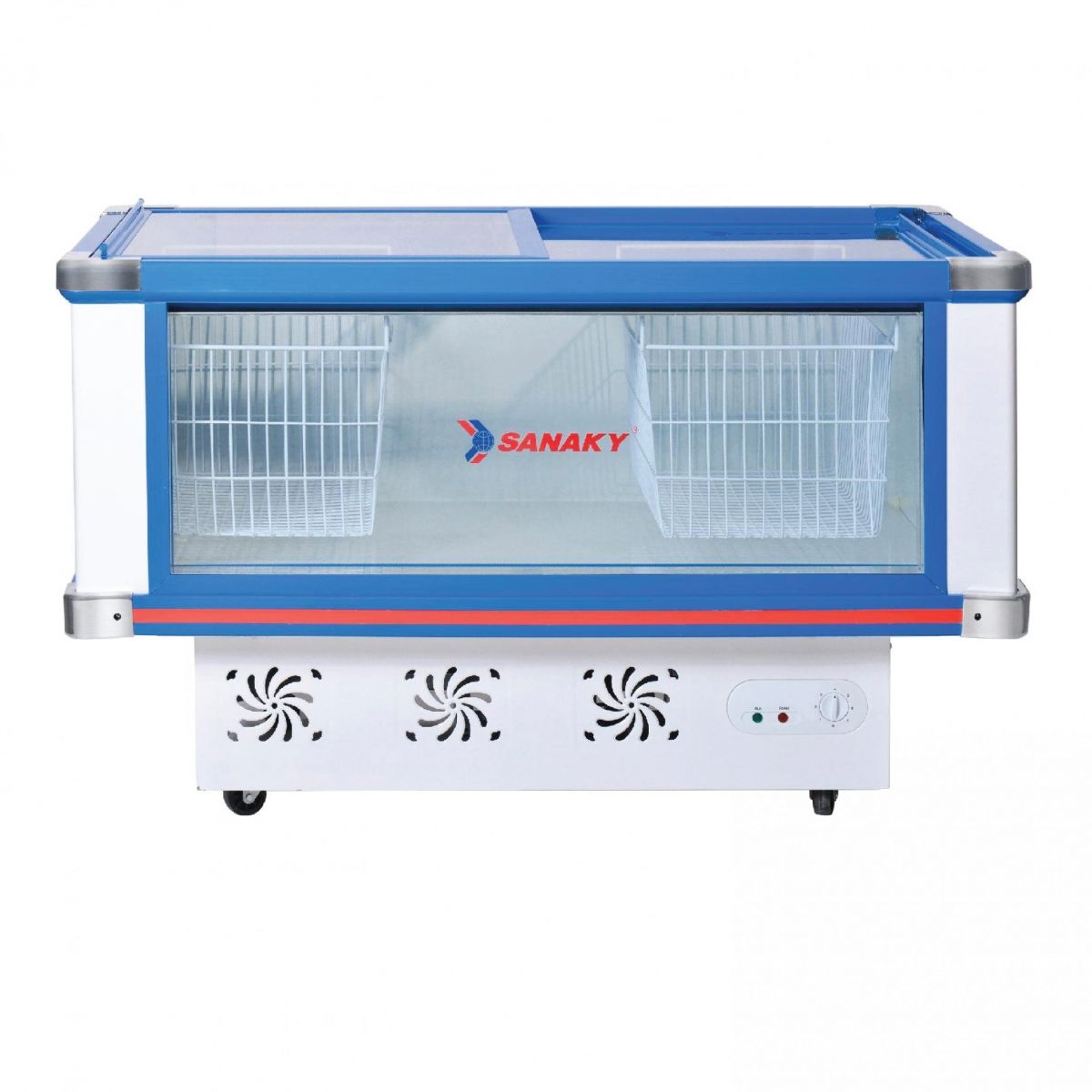 tủ mát nằm ngang Sanaky