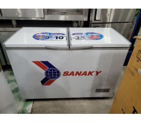   Tủ đông -mát cũ Sanaky inverter 360 lít