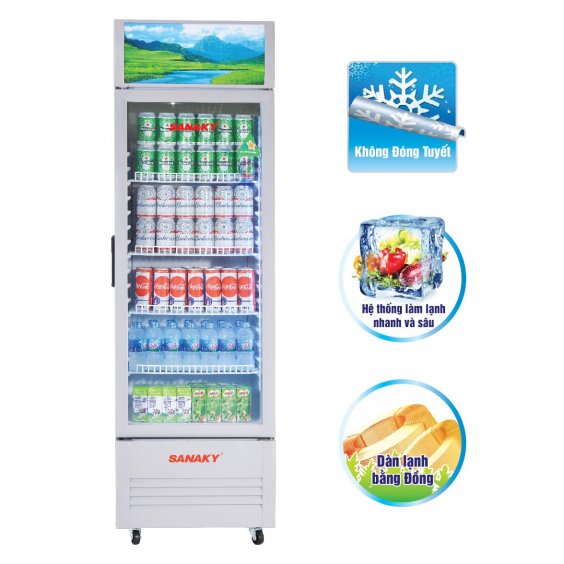 tủ mát Sanaky Vh-308K3L