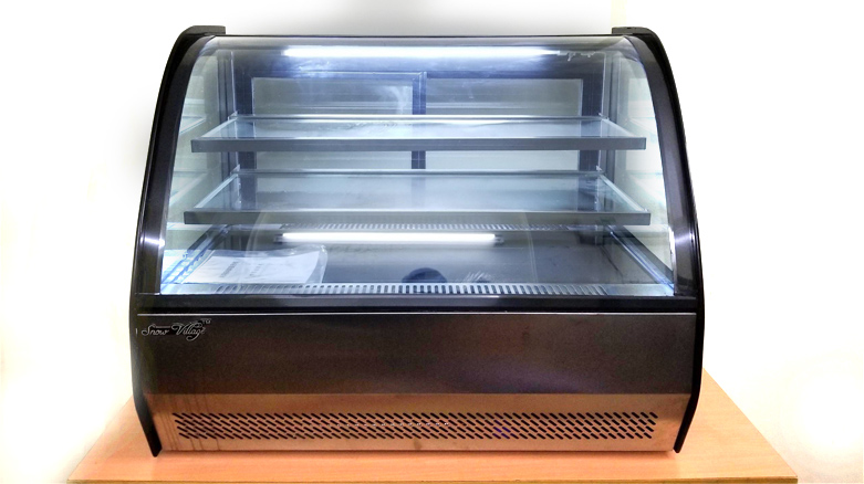 Tủ bánh kem để bàn Snow Village